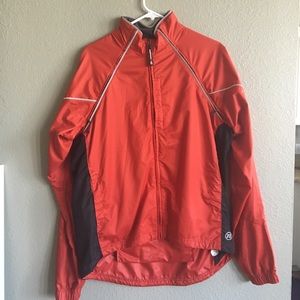 Novara Red Rain Jacket Sz L